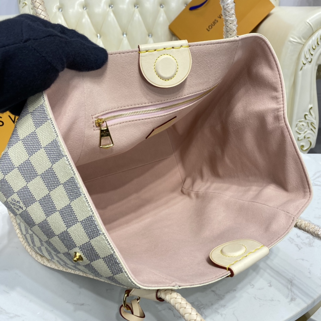 Louis Vuitton PROPRIANO Handbag Damier Azur N44027